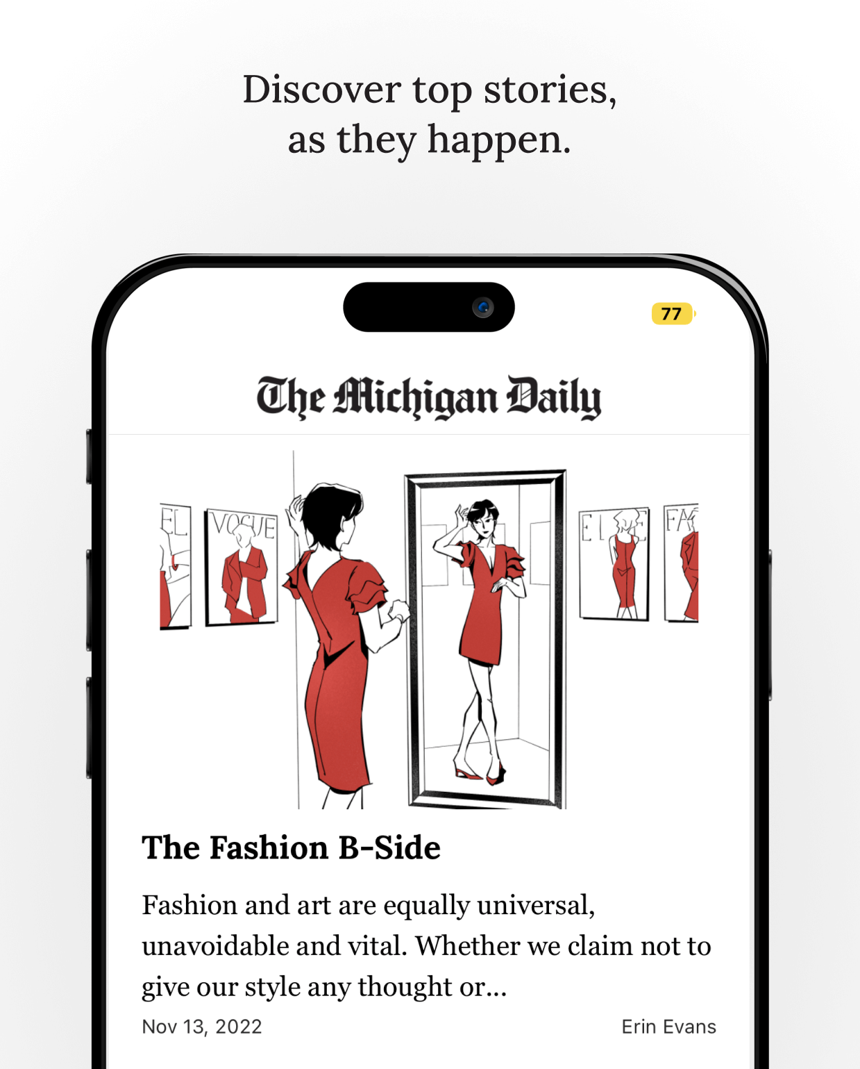 The Michigan Daily Mobile App